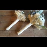 Bouquets are in, and smaller than expected.