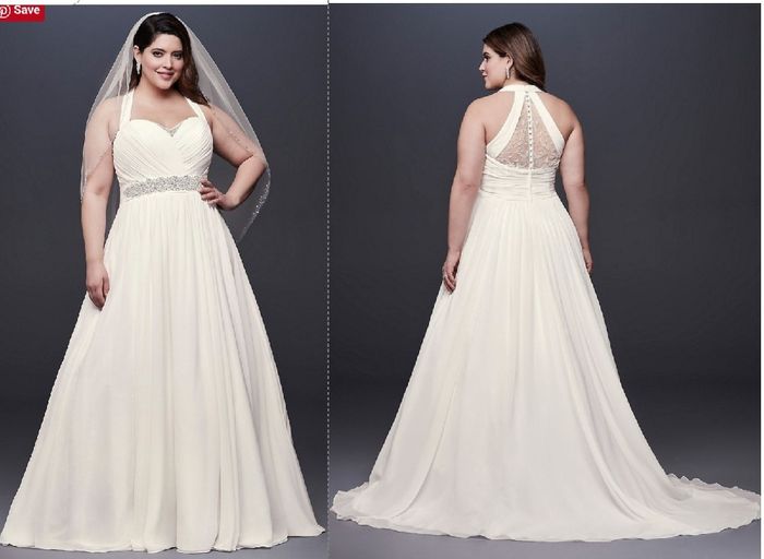 Is your wedding dress the style you originally imagined yourself in? - 1