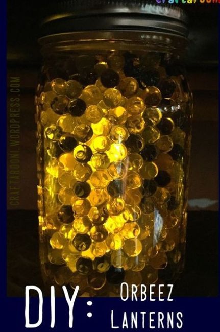 Orbeez center pieces - 4
