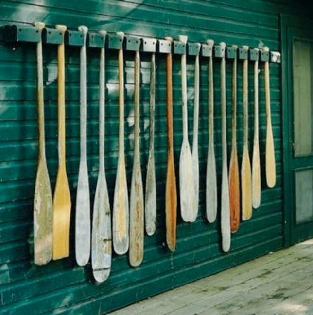 Boat oars/canoe paddles - 1