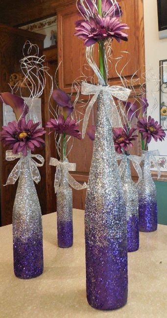 What centerpieces can you do with Wine Bottles? - 2