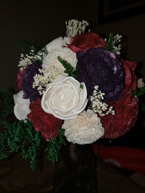 White or colorful bridal bouquet? - 2