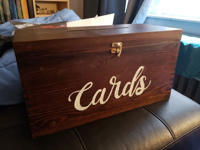 secure but still cute card box ideas? - 1