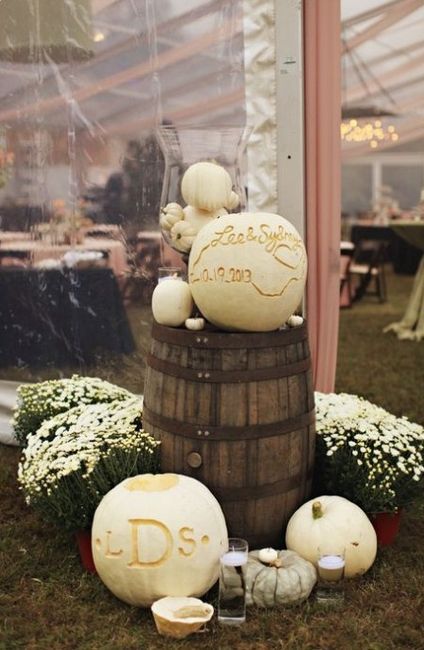 White Pumpkin Wedding - 6