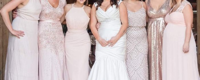 Mix and match bridesmaid dresses - 1