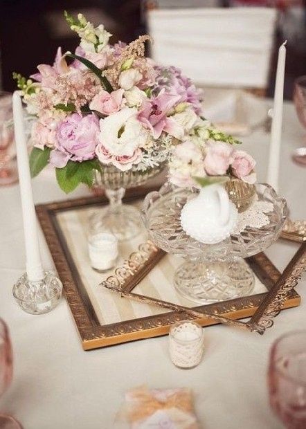 Alternatives to wood slice centerpieces? - 2
