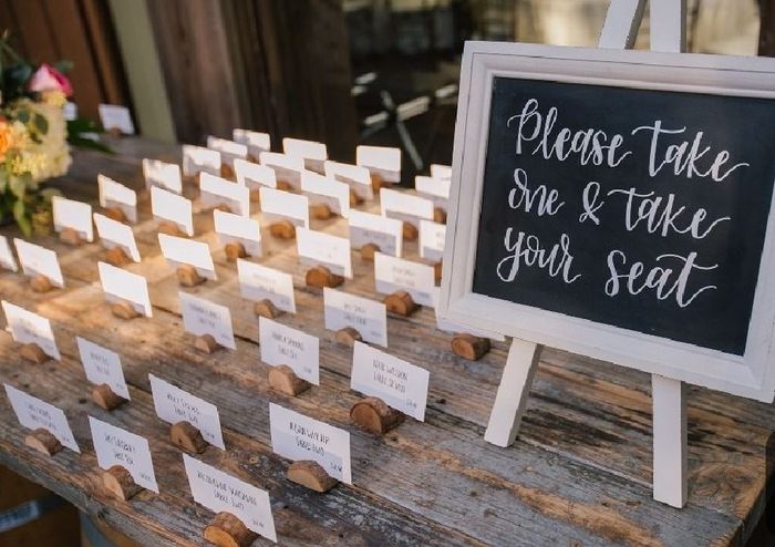 Place Card Table - 1