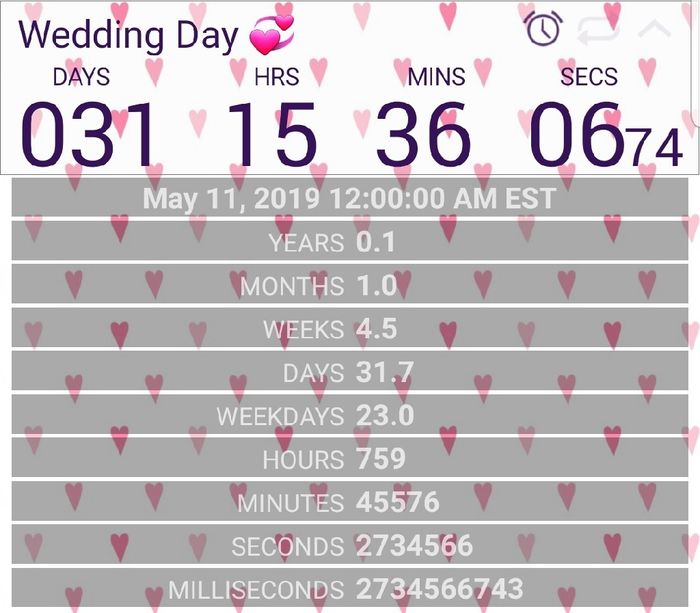 Countdown timers ladies Share them :) - 1