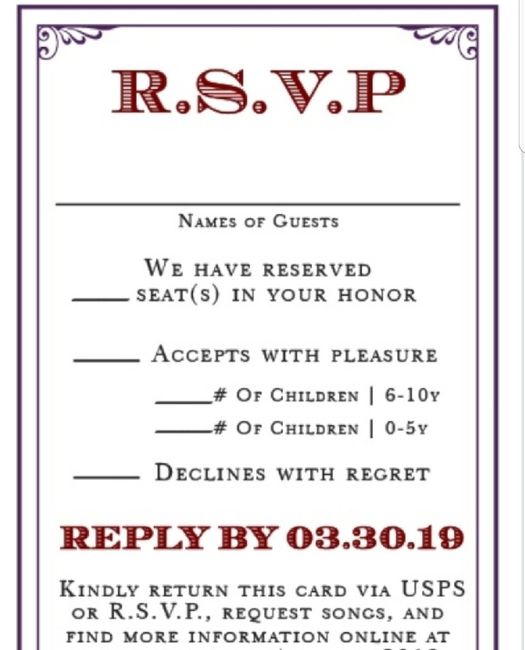 rsvp - 1