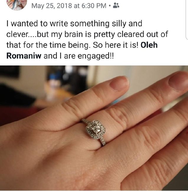 Engagement Anniversary! 1