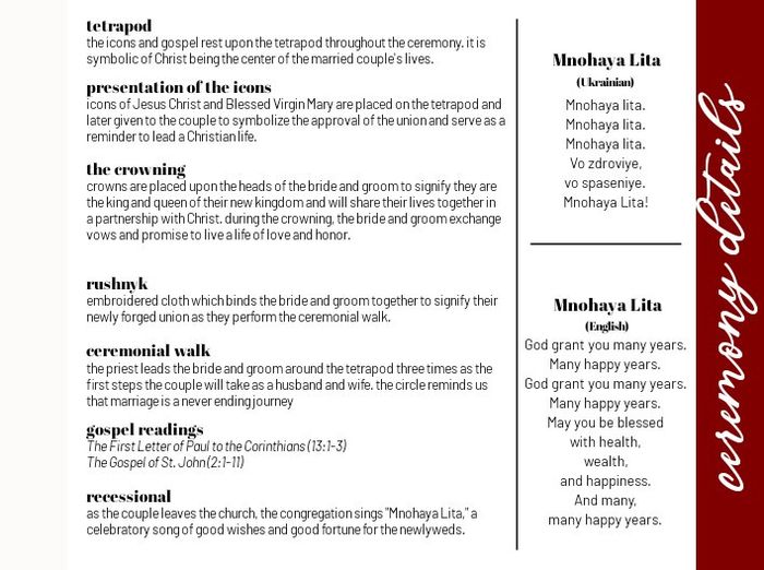 Cultural traditions in programs 2