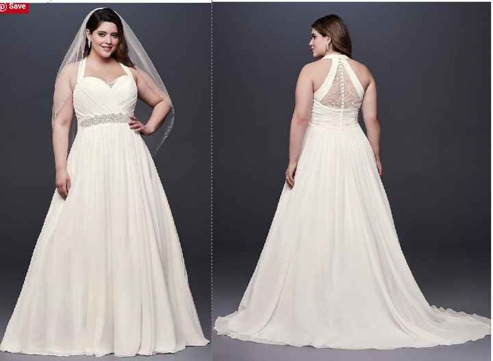 Is your wedding dress the style you originally imagined yourself in? - 1