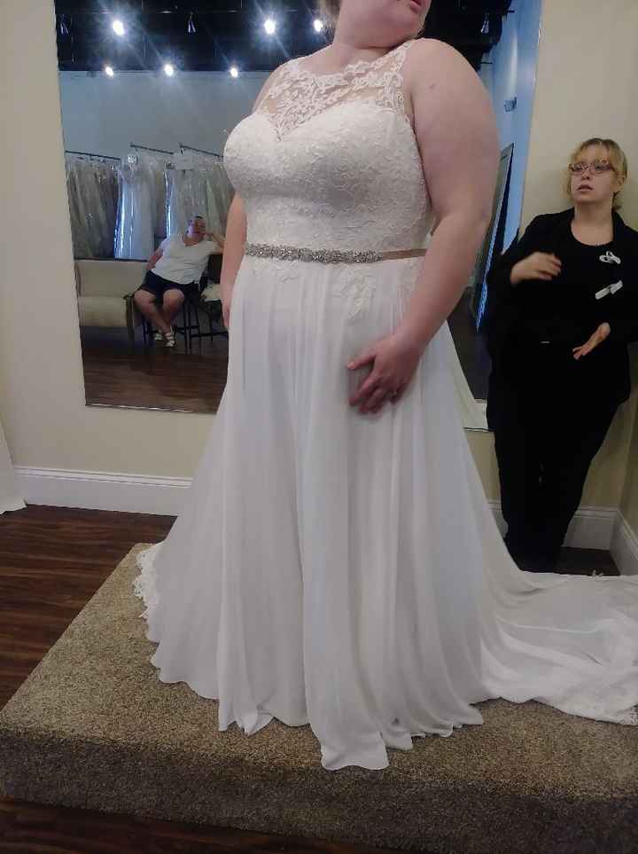 Is your wedding dress the style you originally imagined yourself in? - 3