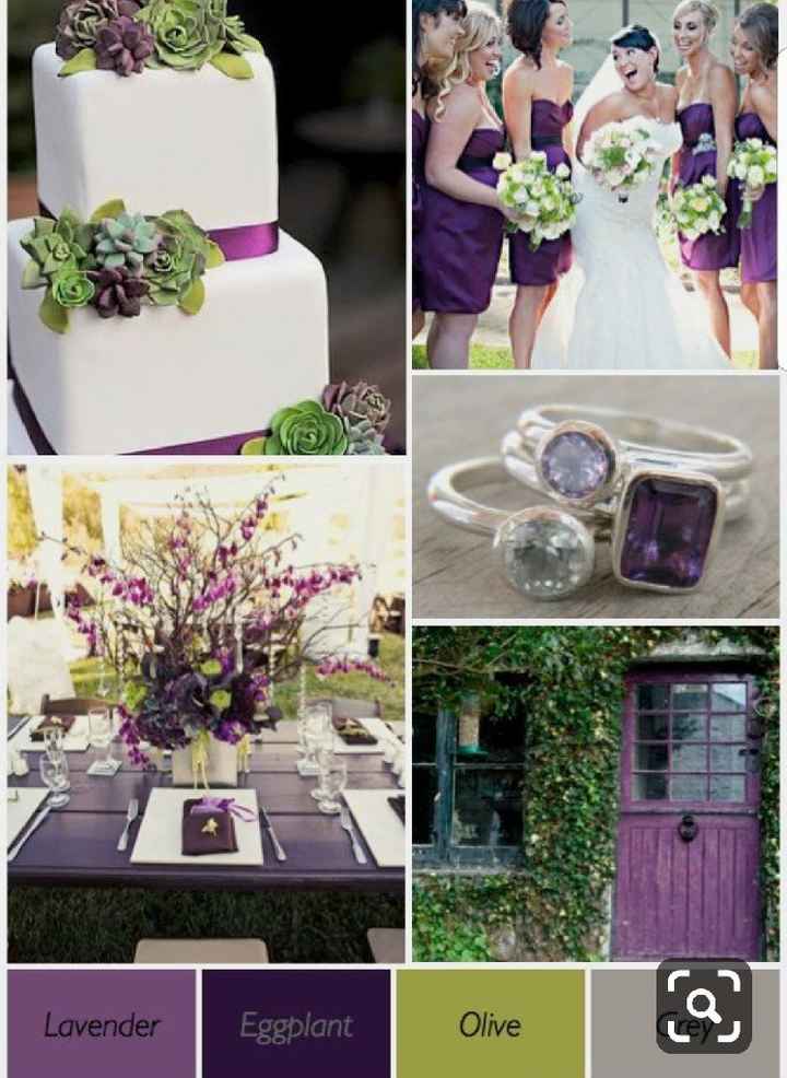 Dark Colors for Spring Wedding - 4