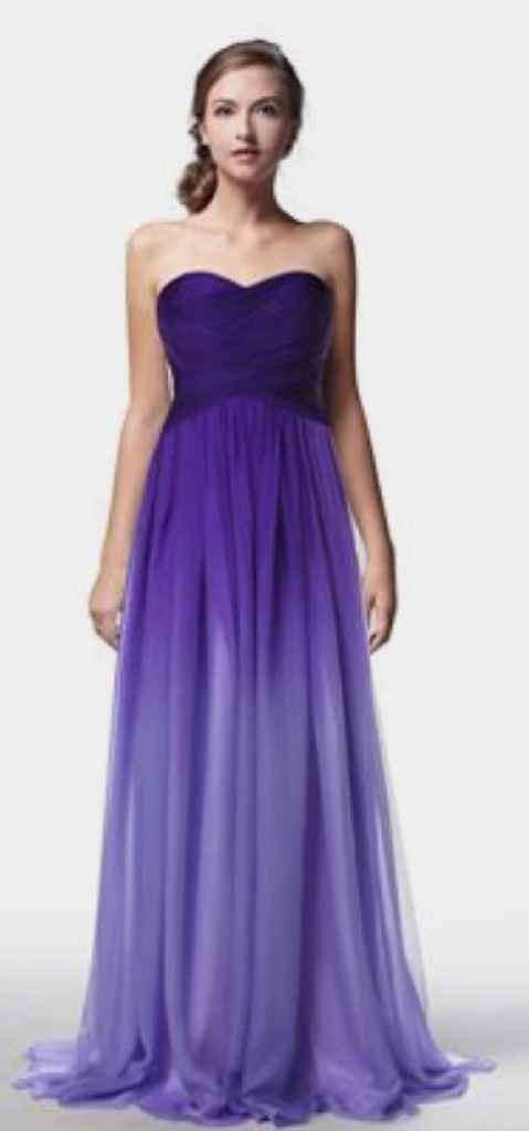 Bridesmaid color - 1