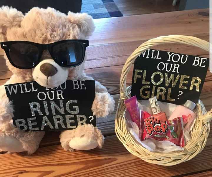 Flower Girls/ring Bearer Disney Proposal - 3