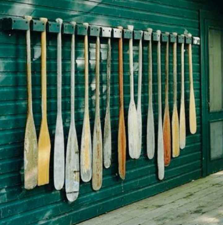Boat oars/canoe paddles - 1