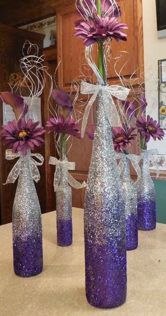 What centerpieces can you do with Wine Bottles? - 2