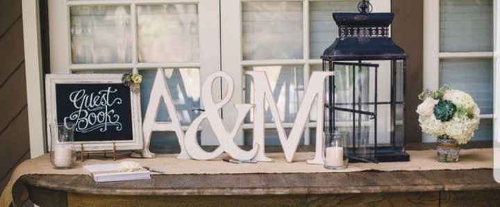 Guestbook/gift table decor - help and inspiration? - 4