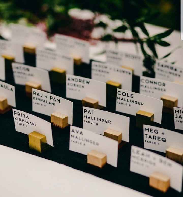 Place Card Table - 2