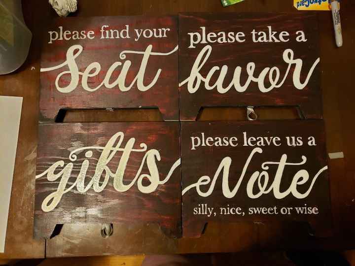 diy or Buy: Wedding Signs - 1