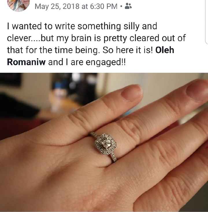 Engagement Anniversary! - 1