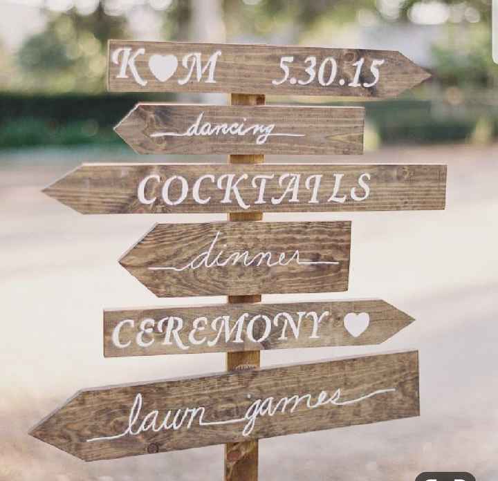 Creative sign ideas for outdoor games - 1