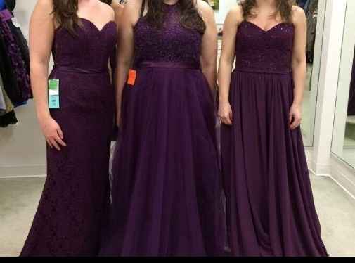 Mori Lee Tulle Affairs bridesmaid dresses