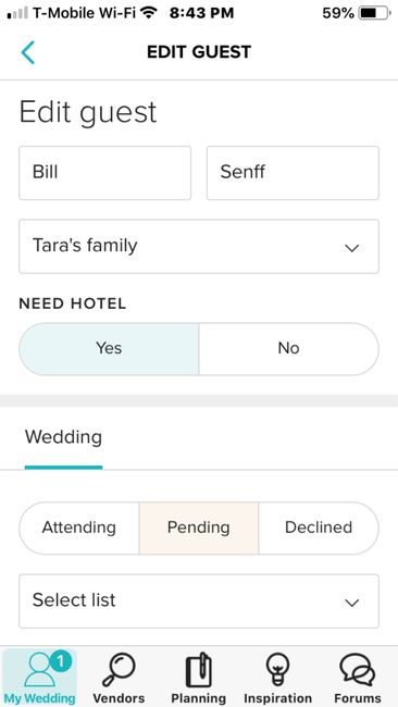 Having trouble with adding guests - 2