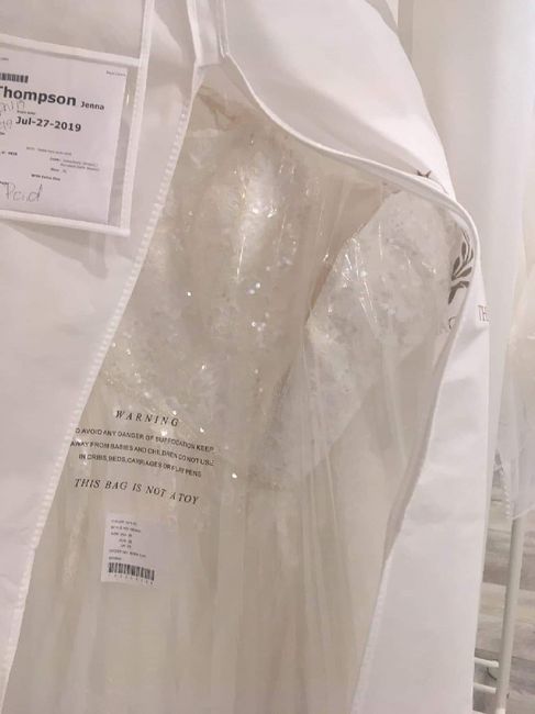 Dress Listed as Ivory---but It's not Ivory - 2