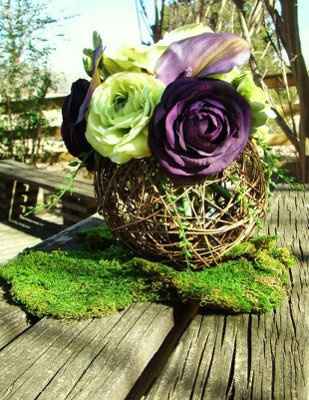 Fake AND real flowers?