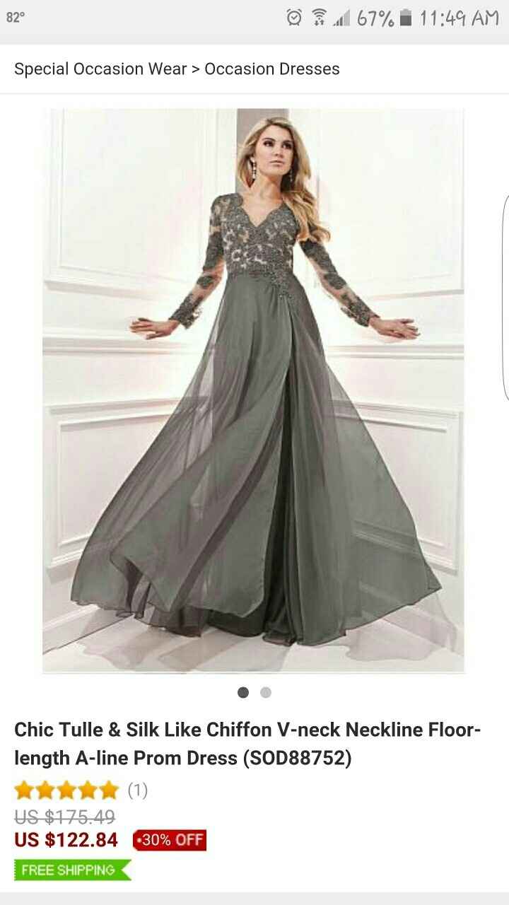 Having a hard time choosing a reception dress