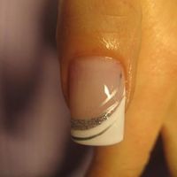 Wedding nails... Did you keep it simple or embellish?