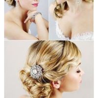 Wedding hair up or down?