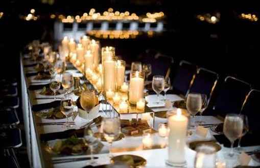 Candles As Centerpieces - Advice Please :) - UPDATE in comments