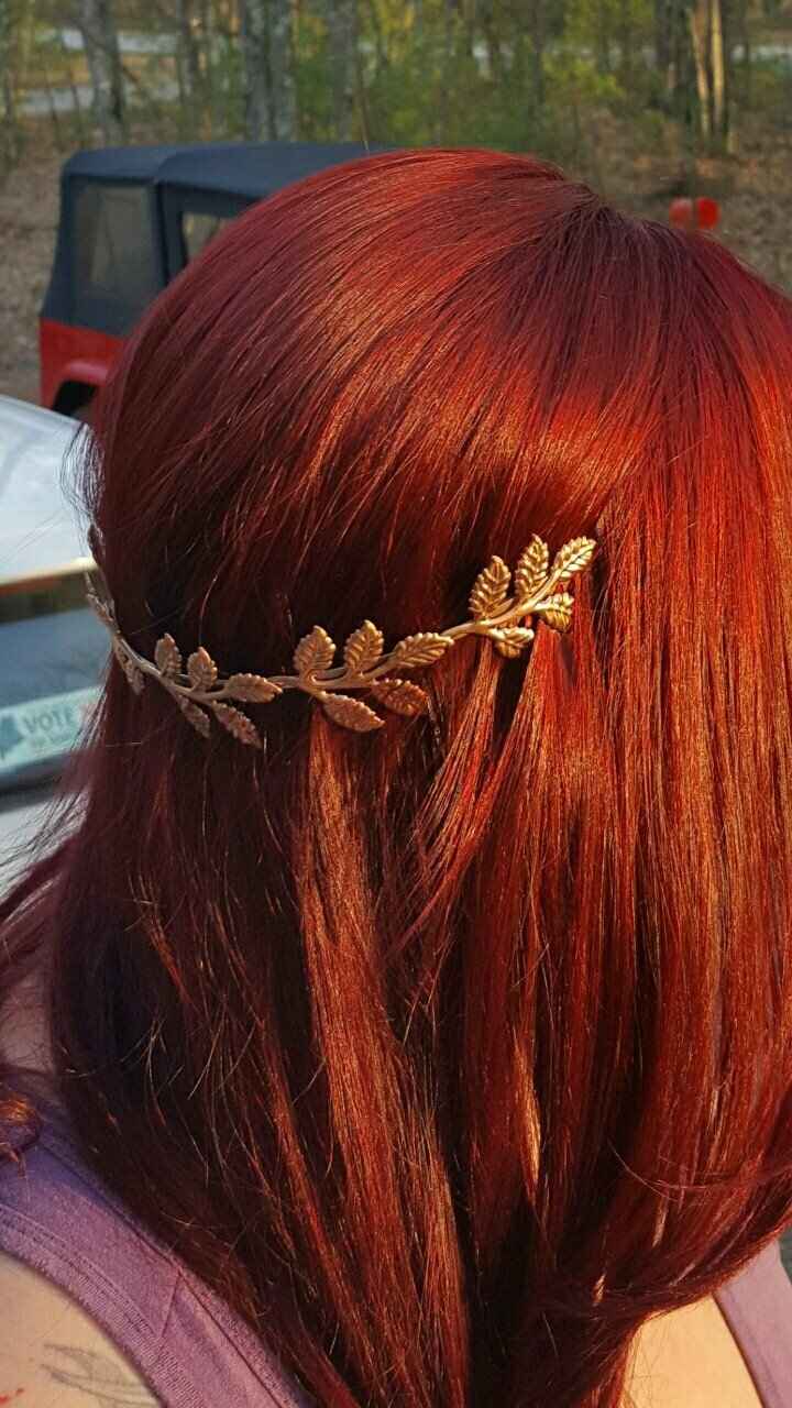 Just got my headpiece!