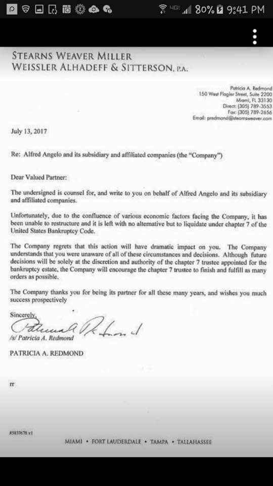 Alfred Angelo Closing? UPDATED - IT SEEMS THEY ARE CLOSING