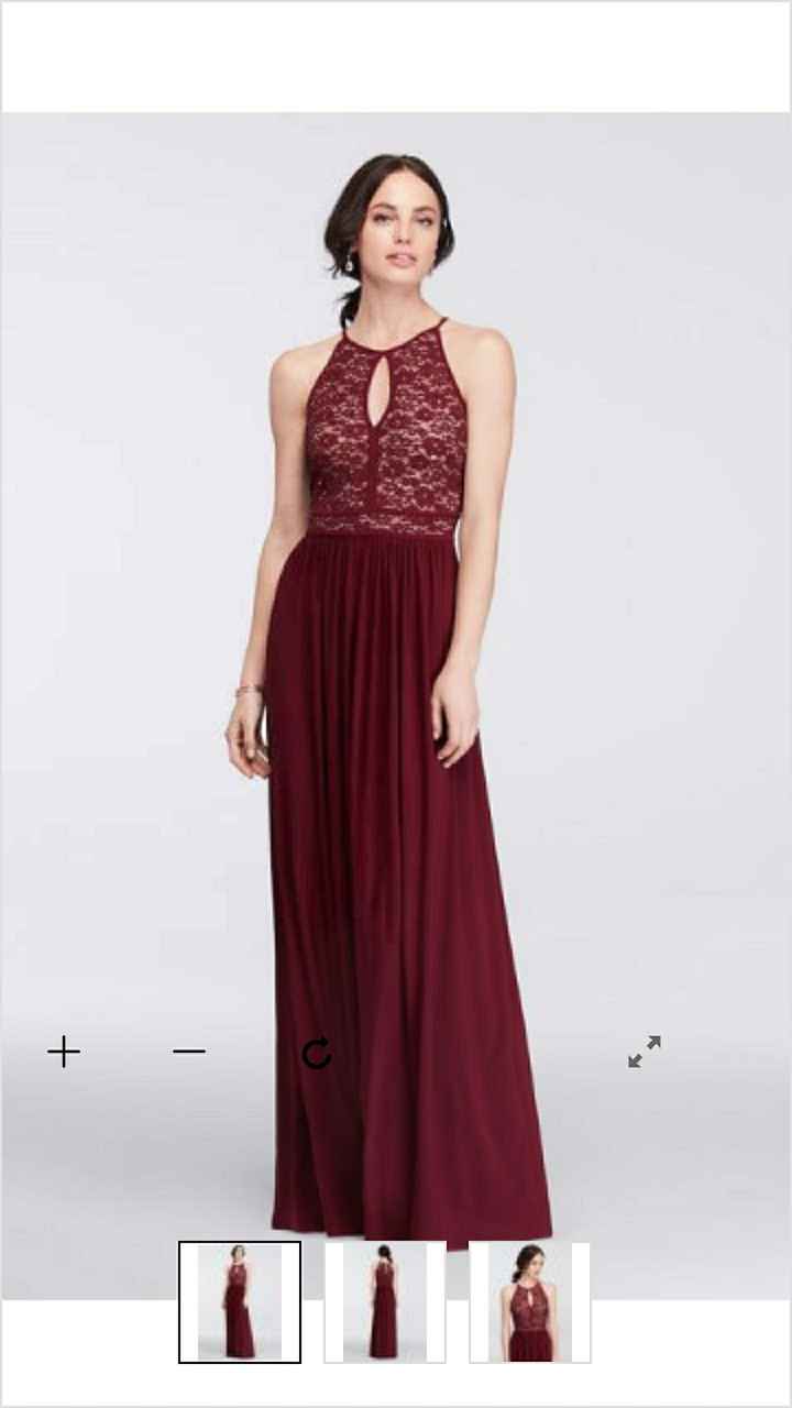 Bridesmaid's Dresses!