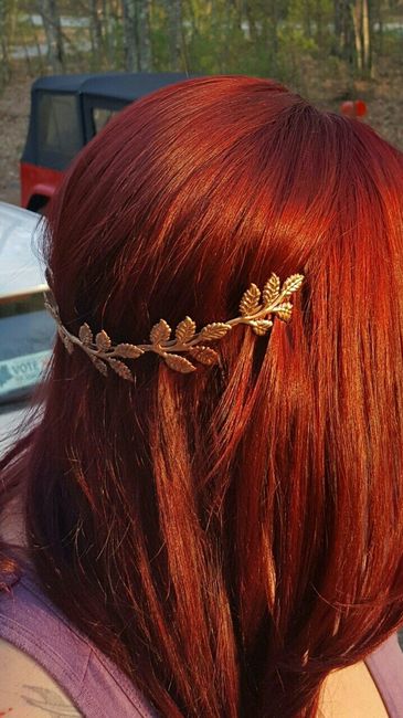 Just got my headpiece!