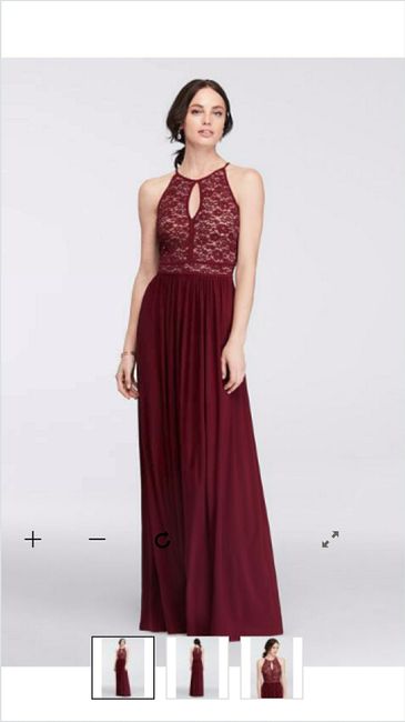 Got my bridesmaid dresses tonight!!!