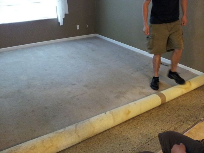 NWR: Carpets are in and paint is up!!