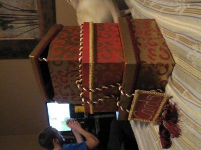 My first DIY Project Done- Card Box!