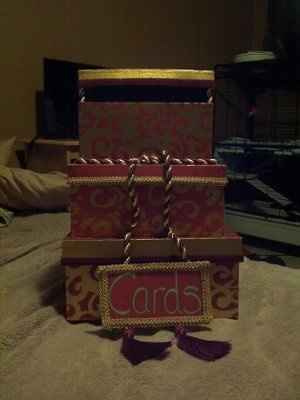 DIY Wedding card box