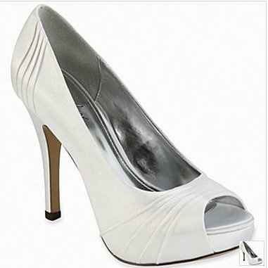 Can I Please See Your White Satin Shoes??