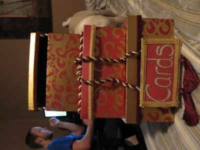 My first DIY Project Done- Card Box!
