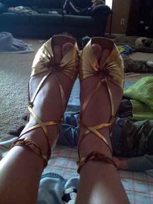 my wedding shoes came!!!