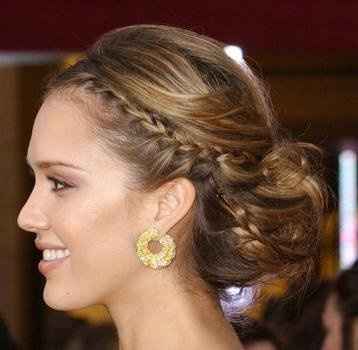 May have decided on hair style...