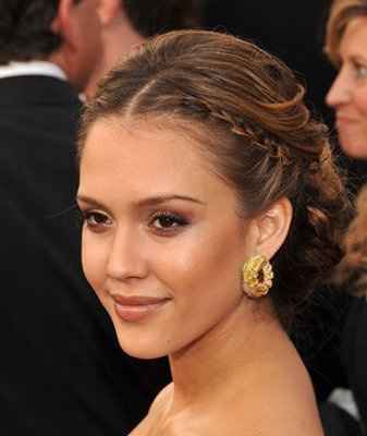 May have decided on hair style...