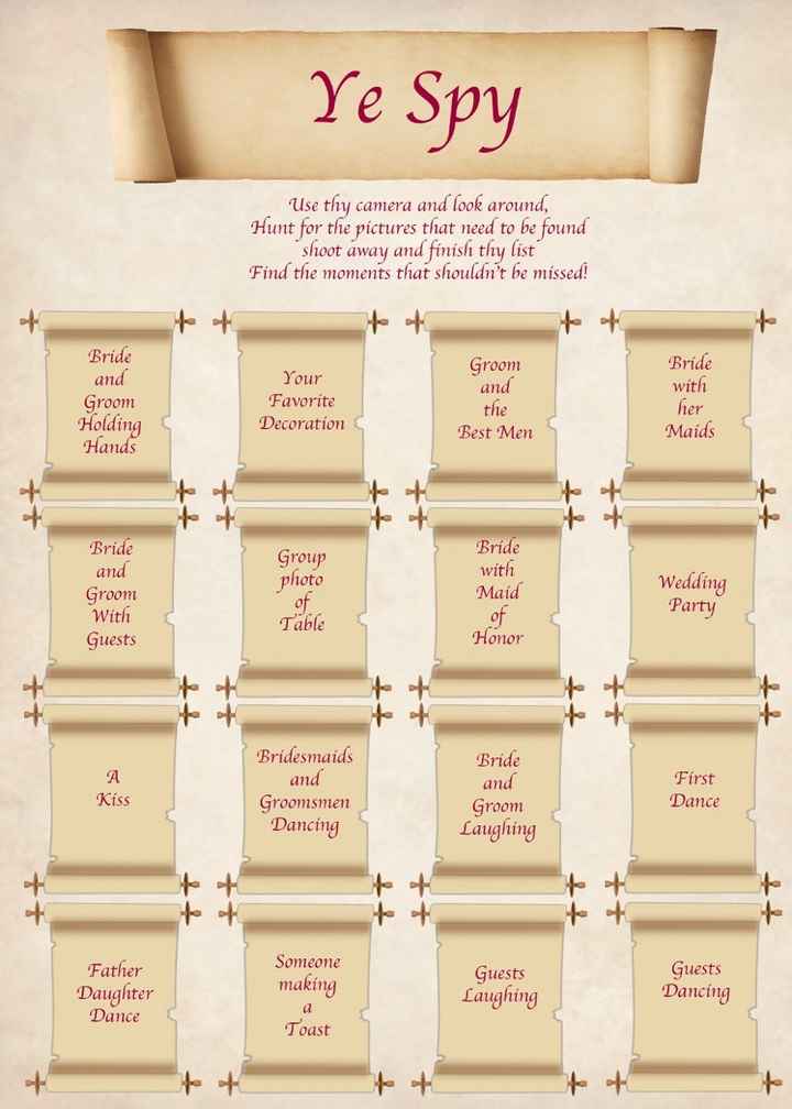 My DIY I Spy Card~ What do you think?