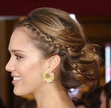 May have decided on hair style...